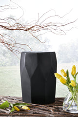 Rhysworth Black Stool - Ella Furniture