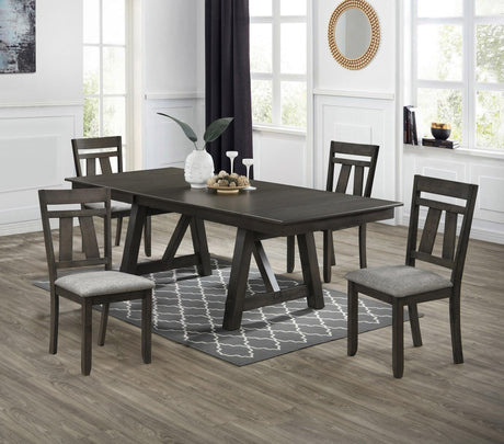 Marbelle Brown Rectangular Dining Room Set