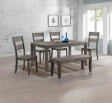 Sean Melamine Rectangular Dining Room Set