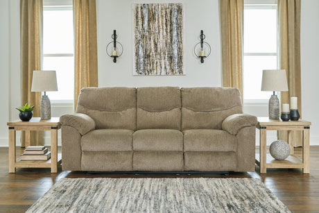 Alphons Briar Reclining Sofa - Ella Furniture