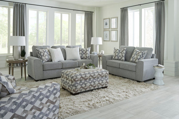 Wanfi Steel Sofa & Loveseat Set