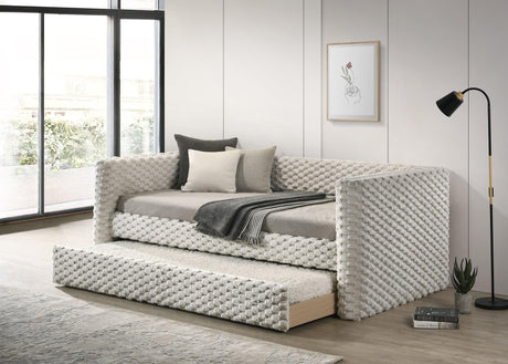 Brielle White Dove Upholstered Daybed