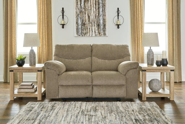 Alphons Briar Reclining Loveseat - Ella Furniture
