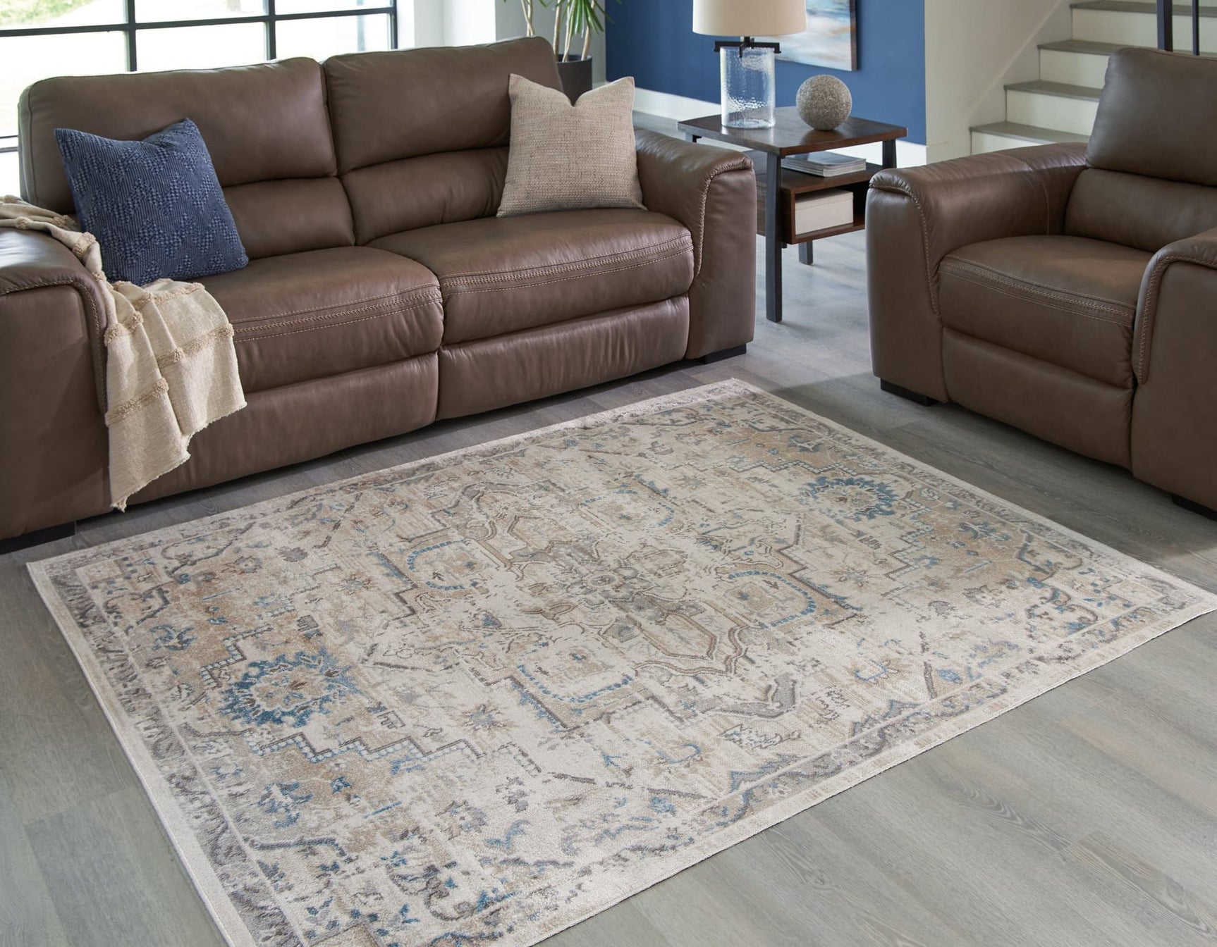 Barkham Multi 7'10" X 10' Rug - Ella Furniture