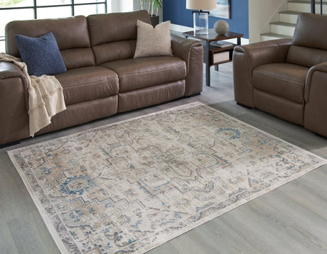 Barkham Multi 5'3" X 7' Rug - Ella Furniture