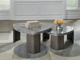 Till Gray Stacked Cocktail Table