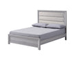 Adelaide Gray Upholstered Panel King Bed
