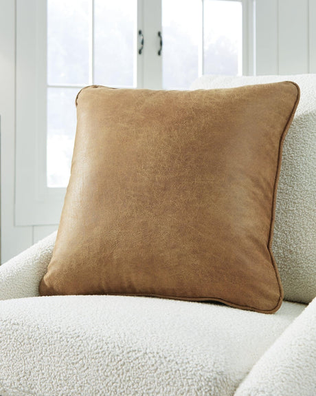 Cortnie Caramel Pillow (Set Of 4) - Ella Furniture