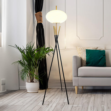 Sito Black Gold Floor Lamp