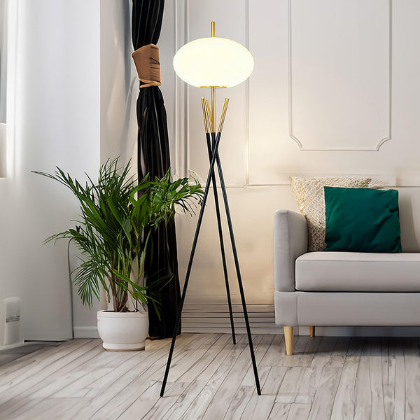 Sito Black Gold Floor Lamp