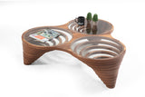 Olga Walnut Coffee Table