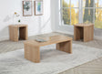 Ashton Light Brown Coffee Table Set