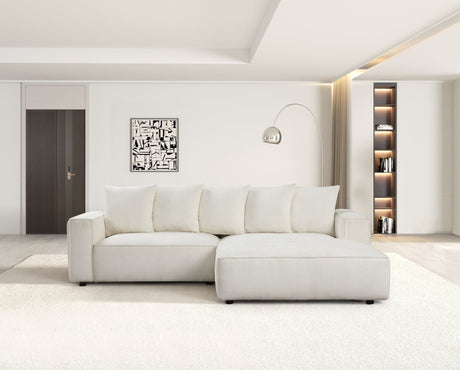 Romeo White Sectional