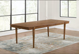 Lyncott Brown Dining Extension Table