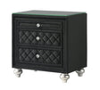 Cameo Black Nightstand