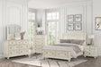 Magnolia Cream Storage Sleigh Bedroom Set