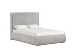Diana Gray Platform King Bed