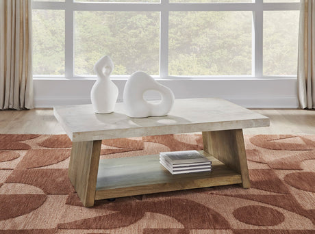 Brendalhouse Light Brown Cocktail Table