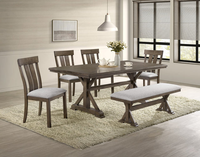 Lloyd Gray Rectangular Dining Room Set