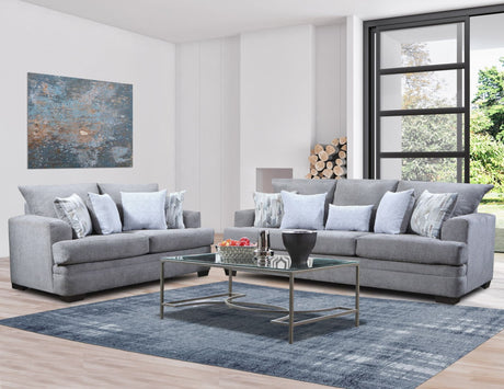 Lion Gray 2-Piece Living Room Set