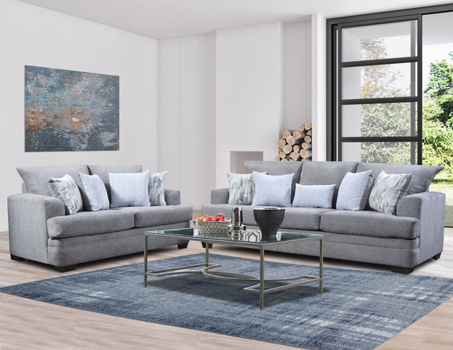 Lion Gray 2-Piece Living Room Set