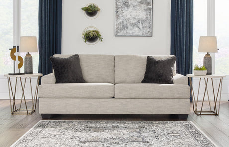 Vayda Pebble Chenille Sofa - Ella Furniture