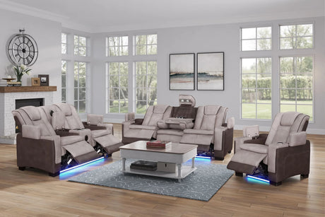 Rodeo Brown 3-Piece Power Reclining Set