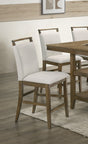 Tommy White Brown Dining Chair