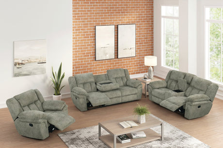 Dallas Brown 3-Piece Reclining Set