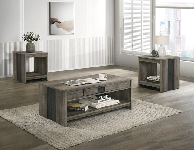 Rangley Gray Coffee Table Set