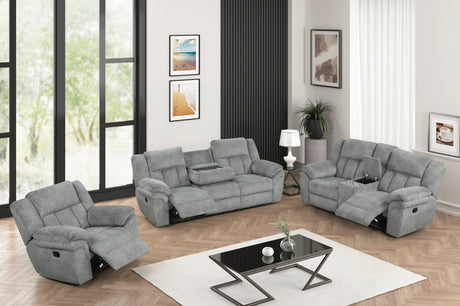 Dallas Gray 3-Piece Reclining Set