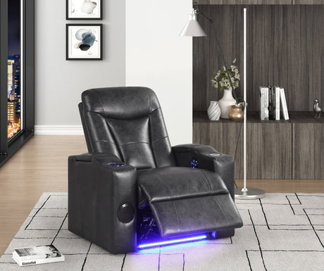 Topgun Black Power Recliner