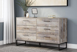 Neilsville Whitewash Dresser EB2320-231 - Ella Furniture