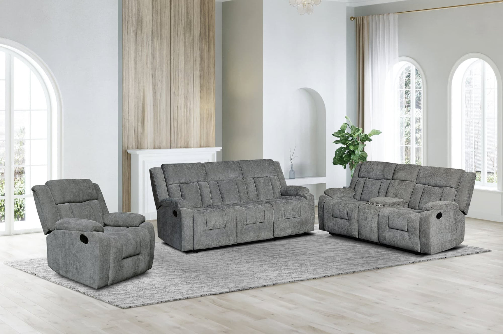Farrah Gray 3-Piece Reclining Set