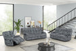 Martina Charcoal Fabric 3-Piece Reclining Set
