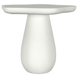 Perth 17-inch Side Table with Cloud-Shaped Top Off White