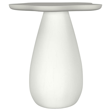 Perth 20-inch Side Table with Cloud-Shaped Top Off White
