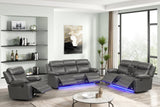 Aiden Gray 3-Piece Reclining Set