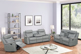 Sofia Gray 3-Piece Reclining Set