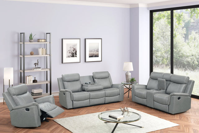 Sofia Gray 3-Piece Reclining Set