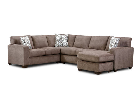 Hundy Brown Sectional