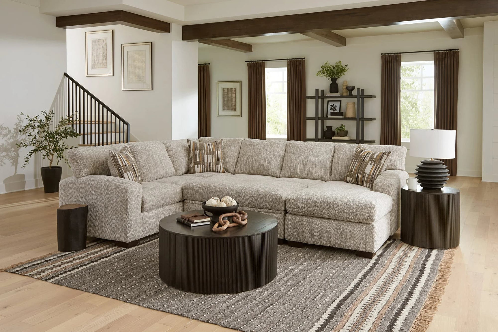 Figil Reckon Taupe Sectional