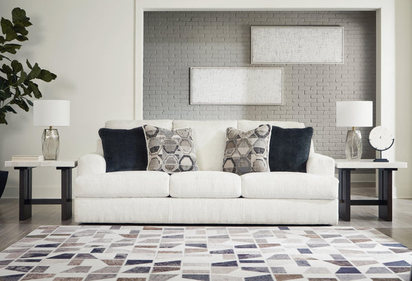 Karinne Linen Velvet Sofa - Ella Furniture