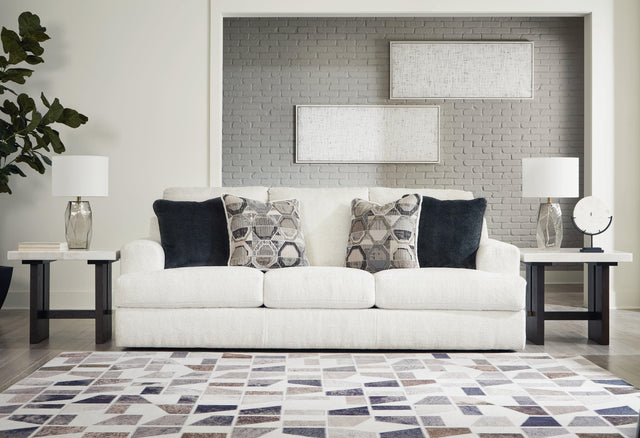 Karinne Linen Velvet Sofa - Ella Furniture