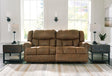 Boothbay Auburn Faux Leather Power Reclining Sofa - Ella Furniture