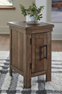 Moriville Grayish Brown Chairside End Table - Ella Furniture