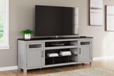 Darborn Gray/brown 88" Tv Stand - Ella Furniture
