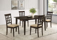Gabriel Cappuccino Rectangular 59-inch Dining Room Set