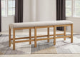 Havonplane Brown 72" Counter Height Dining Bench - Ella Furniture
