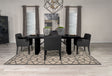 Catherine Black Rectangular Dining Room Set